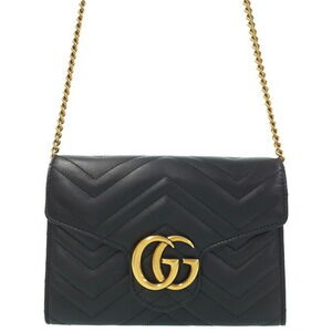 Gucci GG Marmont Quilted Bag Chain Shoulder
